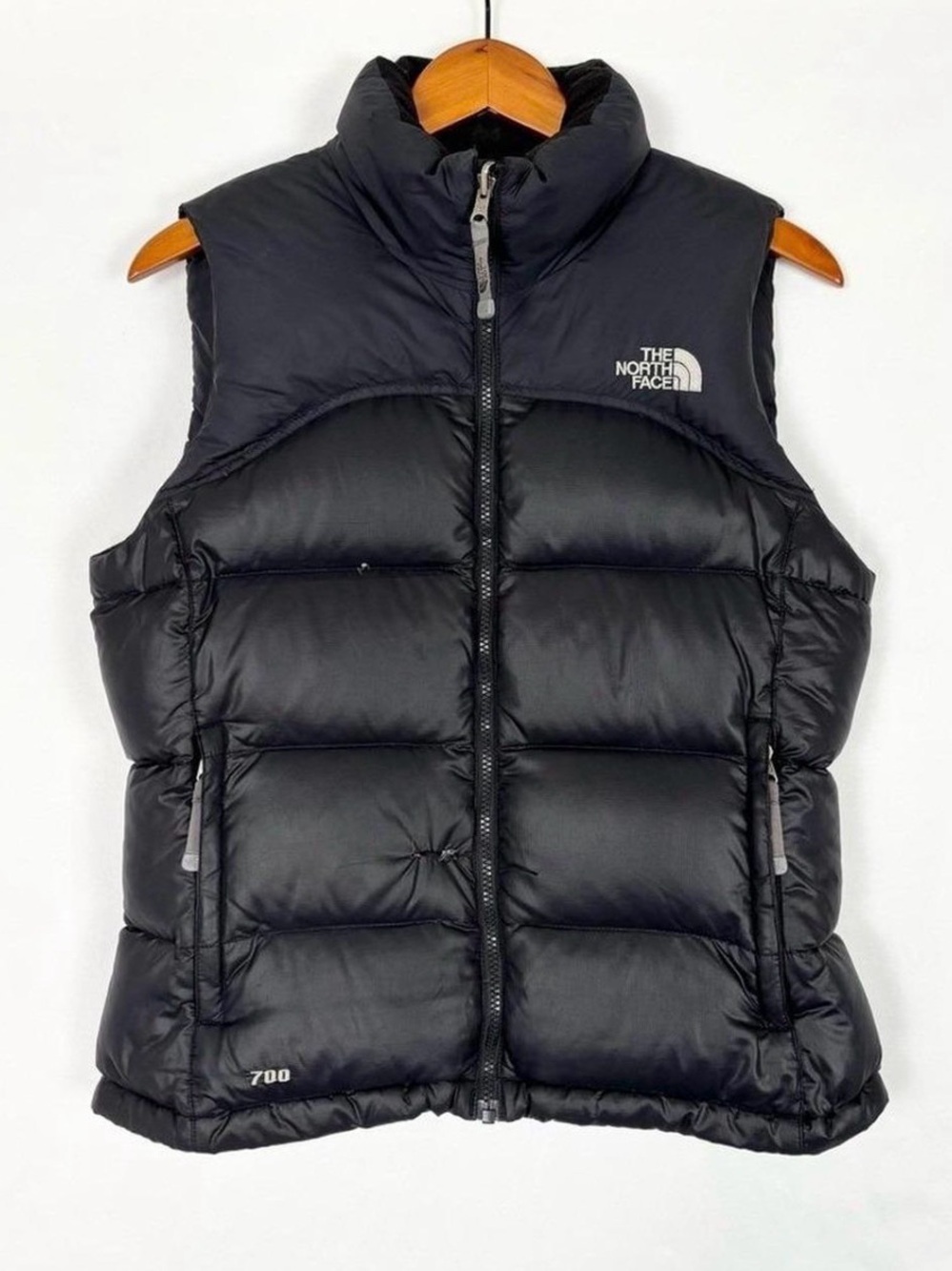 The North Face Black Puffy 700 Fill Down Vest